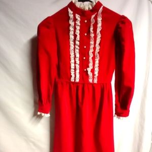 Vintage Handmade Girls Dress